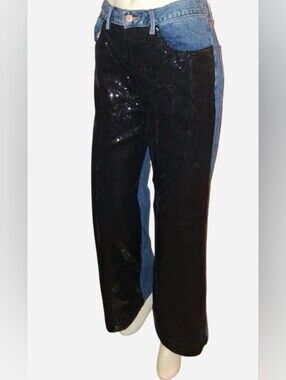 BDG- Urban Outfitters Black Sequin Jeans